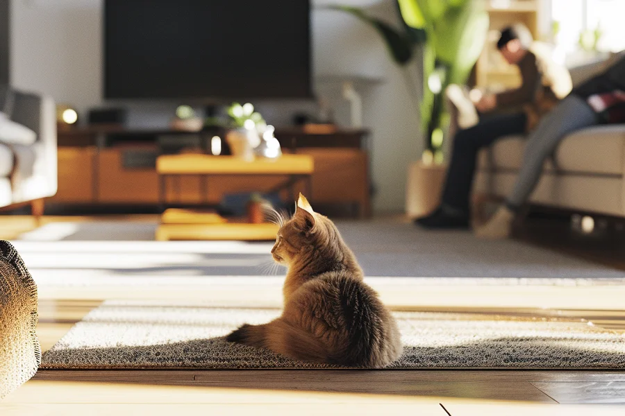 spinning cat litter box